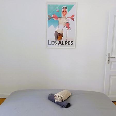 102 - Appart Renove Avec Grand Salon Et 1 Chambre - Tram Et Clinique Mutualiste A 1 Min 그르노블 외부 사진