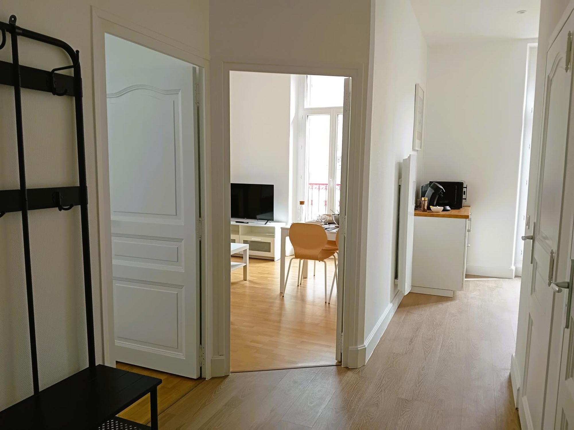 102 - Appart Renove Avec Grand Salon Et 1 Chambre - Tram Et Clinique Mutualiste A 1 Min 그르노블 외부 사진