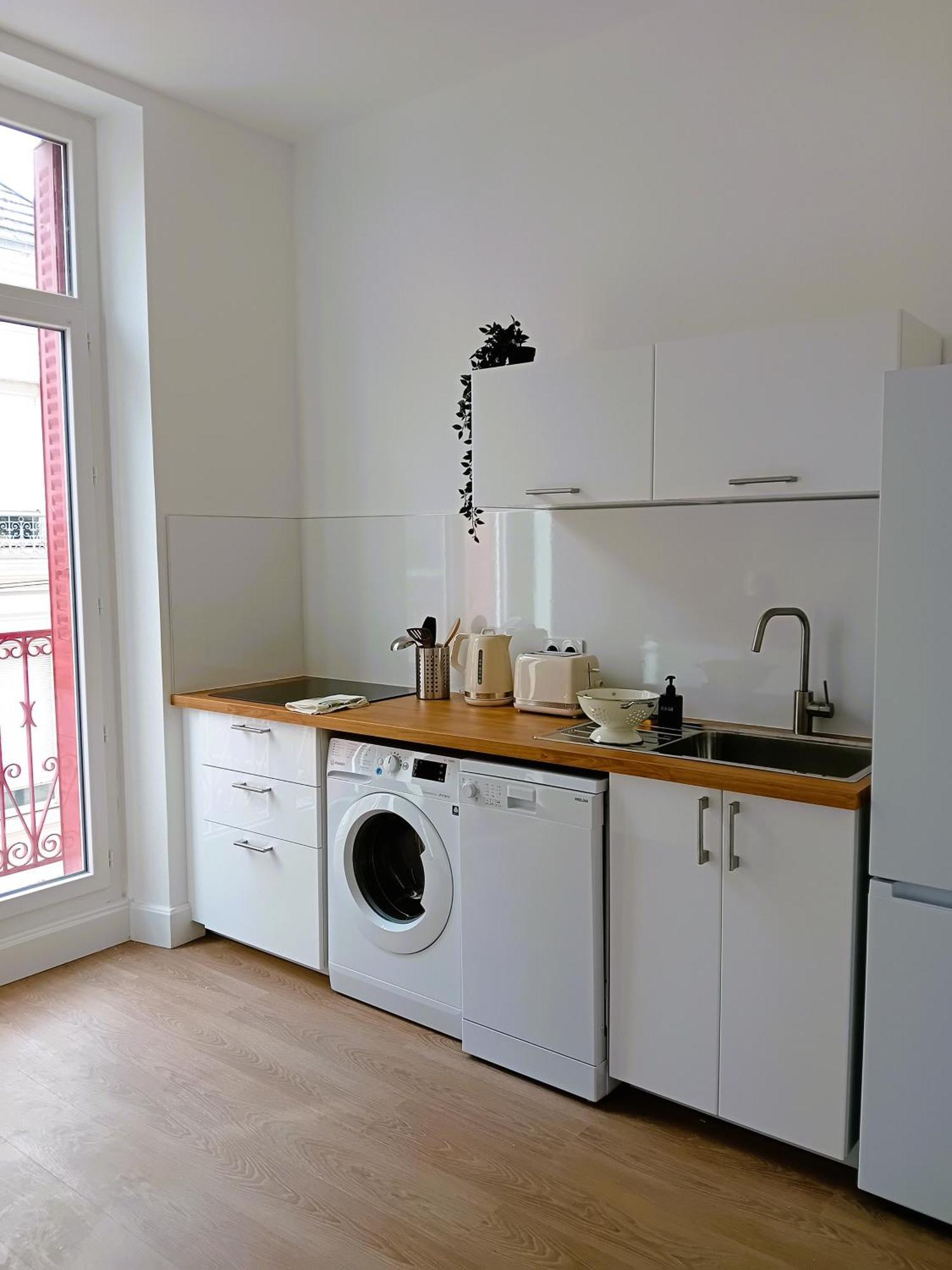 102 - Appart Renove Avec Grand Salon Et 1 Chambre - Tram Et Clinique Mutualiste A 1 Min 그르노블 외부 사진